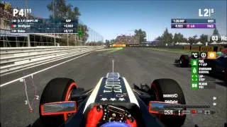 F1 2012 Montreal (Mistake Filled Race For Many) 01-09-13