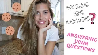 WORLDS BEST COOKIES?? + ANSWERING YOUR QUESTIONS // KARA