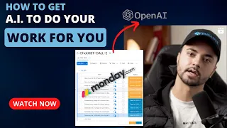 Connecting ChatGPT to Monday.com so that A.I does your work for you