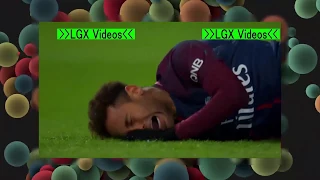 Neymar's injury vs Marseille - HD | Blessure de Neymar contre Marseille - HD