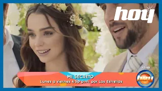 Así fue la boda de 'Valeria' y 'Mateo' de 'Mi secreto' | Programa hoy