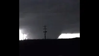 Mayfield Tornado and Impacts December 10th 2021  (Tornado Video Slowed)