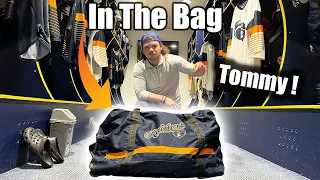 What's inside the bag of Semi Pro British Ice Hockey player & Hockey Tutorial Gear Tester Tommy