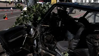 ДТП з потерпілими біля Житомирської міської ради: троє травмованих