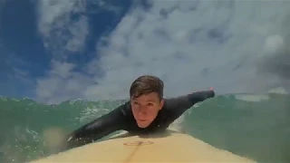 Surf session at Muizenberg, South Africa