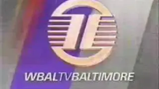 WBAL Baltimore Channel 11-"News 11: Live at Five" 5:00 pm Open May 1988