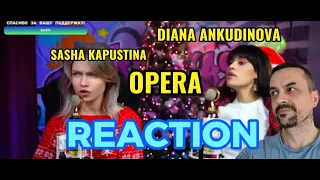 Sasha Kapustina & Diana Ankudinova (Russia)❄☃2023 12 23🎄Опера #2🎭Stream Sampler❄ REACTION