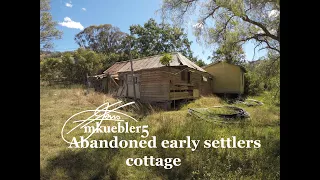 Abandoned : Early Australian settlers cottage in the country
