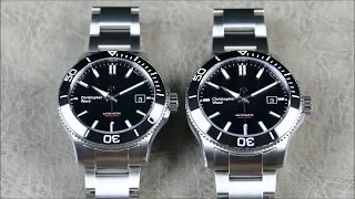 On the Wrist, from off the Cuff: Christopher Ward – C60 Trident Mk3, 40mm vs. 42mm