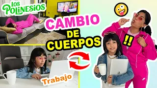 🎀 💻CAMBIO DE CUERPO CON ARANZA 👩🏻👧🏻VOLVÍ A SER NIÑA! ✨ ¡ARANZA ES ADULTA! 😱