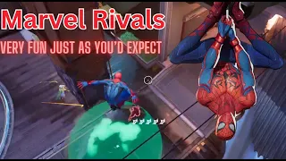 Soo fast yet POWERFUL! - Marvel Rivals, Spiderman Gameplay