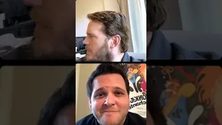 Chris Pratt in a live chat with Derek Delgaudio about his works and experience