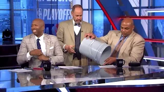 Inside the NBA: EJ's Neato Stat - Chuck Plays With Flex Tape