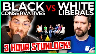 Black Conservatives vs White Liberals | Hasanabi Reacts to Jubilee