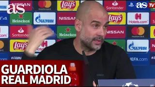 Dejó congelada la sala de prensa: Guardiola sobre el Madrid y la Copa de Europa...