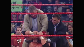 Big Show invades RAW to help the McMahons destroy DX (WWE RAW) HD | 2006