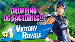 Season X Is Here!! Dropping Factories!! - Fortnite: Battle Royale Gameplay