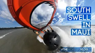 FANTASTIC SOUTH SWELL Windsurfing in Maui - #TheMorisioVLOG21