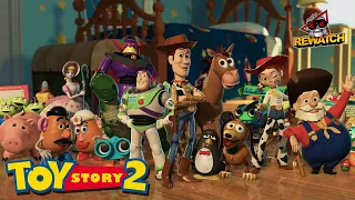 GANTIAN BUZZ LIGHTYEAR YANG MENYELAMATKAN WOODY | TOY STORY 2 REWATCH-113