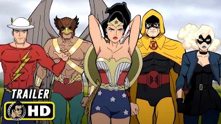 JUSTICE SOCIETY: WORLD WAR II (2021) Trailer [HD] DC Universe Animated Movie