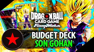 Green Leader Son Gohan BUDGET Deck - Dragon Ball Super Fusion World (Beginner Friendly Guide)