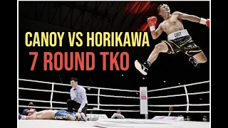 Canoy vs Horikawa| 7 Round K.O | opbf championship