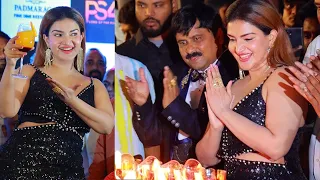 Actress Honey Rose Launches PS4 Pub & Padmaraga Restaurant at Kondapur | Manastars