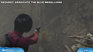 Resident Evil 4 Remake - Separate Ways - Eradicate The Blue Medallions All Locations (RE4)