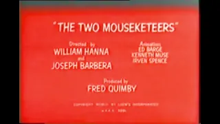 The Two Mouseketeers (1952) Opening and Closing (CBS print with remastered audio)
