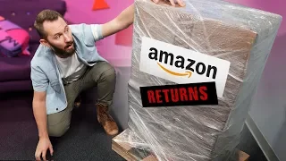 We Bought a MYSTERY Crate of Amazon.com Returns!