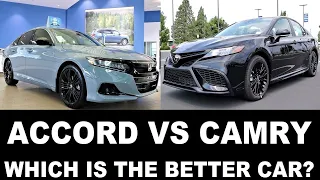 2022 Honda Accord Vs 2022 Toyota Camry: Which Is The Better Value?