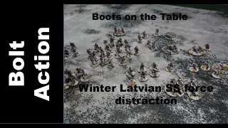 Bolt Action: Winter Latvian SS force distraction