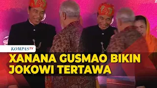 Momen Xanana Gusmao Bikin Jokowi Ketawa Ngakak Jelang Gala Dinner KTT ke-43 ASEAN