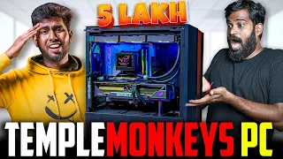 Rs.5,00,000/- PC With @TempleMonkeys  | PC Doc Vs Vijay Varadharaj 🥊 | Fun PC Build 😂🤣