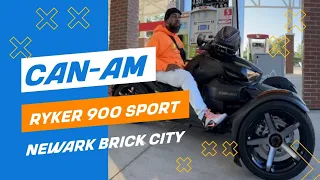 Can-am Ryker 900 Sport In Newark Brick City| Raw footage