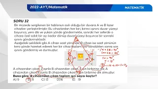 2022 YKS Sınav Soru Çözümü-Matematik-4