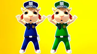 Police Officer Funny Adventure | Kids Songs + More Nursery Rhymes | Cartoon for Kids