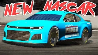 NEW Nascar Mod! HUGE Crash at Talladega! - Wreckfest Mods