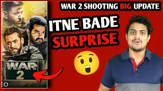 War 2 Movie Shooting Shocking Update | War 2 Hrithik & JR NTR Shooting Update | War 2 Cameos Update