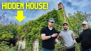 Hidden ABANDONED House Swallowed By Nature! Found FORD Granada!