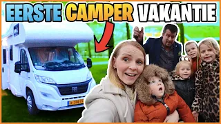 ONDANKS DEZE TEGENVALLER VOOR EERST MET ONZE CAMPER KAMPEREN! | Bellinga Vlog #2688