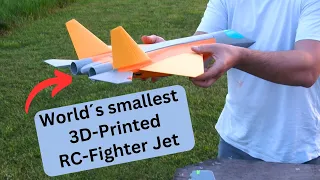 Printing and Flying the JRM-01 Junior Mini RC Fighter Jet