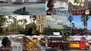 BIRTHDAY TRIP: PART 2 | ARUBA | PALM BEACH | VACATION | TRAVEL VLOG