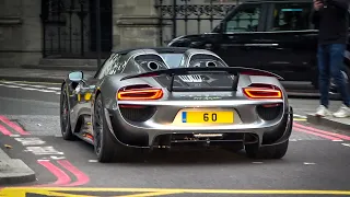 Supercars in London - #CSATW229 [Koenigsegg, 918 Spyder, LFA, Carrera GT, Mansory S63, SVJ and More]