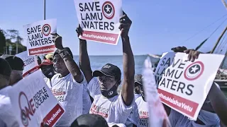 Kenya's fishermen protest tensions in maritime dispute with Somalia