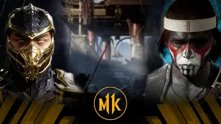 Mortal Kombat 11 - Scorpion Vs Revenant Nightwolf (Very Hard)