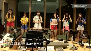 RADIO LIVE - GFRIEND - NAVILLERA, 여자친구 - 너 그리고 나 @MBC FM4U 20160712.mp4