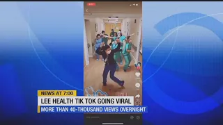 Lee County nurses record TikTok video to share special message