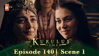 Kurulus Osman Urdu | Season 5 Episode 140 Scene 1 | Yeh khel bahut mushkil aur khatarnak tha!