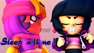 [SFM/BS] Sleep with me Meme - Brawl Star animation (Bibi and Sandy)